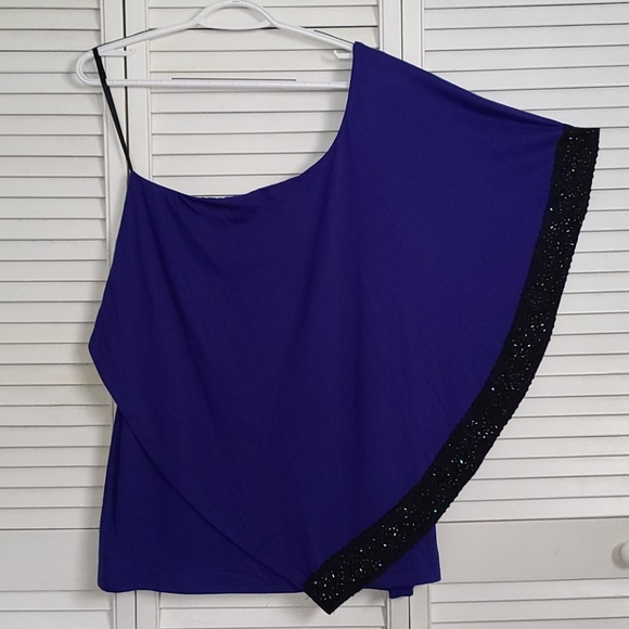 Torrid Size 1 One Shoulder Blouse - Picture 1 of 2